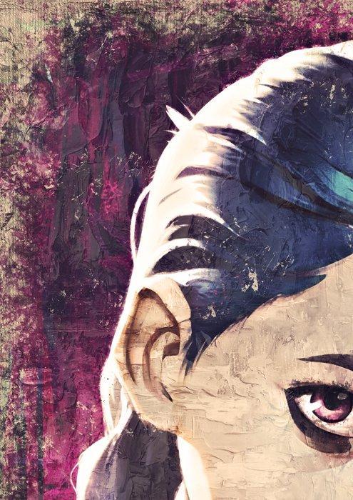 Boriani - LOL Arcane - Jinx - giclèe Oil limited edition, Games en Spelcomputers, Spelcomputers | Overige Accessoires