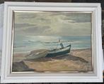Dieter Wulff (1929-2010) - Boote am Meer, Antiek en Kunst
