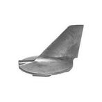 -15% |Aluminium Staartstuk Anode 200 / 225 / 250 Yamaha, Watersport en Boten, Verzenden, Nieuw