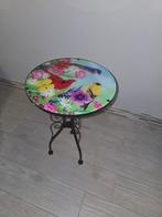 Tavolinetto da caffè base in vetro - In ferro - Bijzettafel