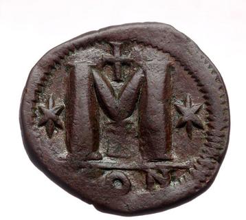 Byzantijnse Rijk. Anastasius I (491-518 n.Chr.). Follis