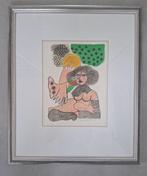 Corneille (1922-2010) - Vrouw en vogel