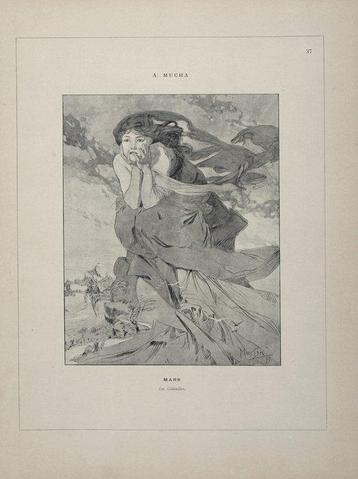 Alphonse Mucha (1860-1939) - 12 Months - A set of 12