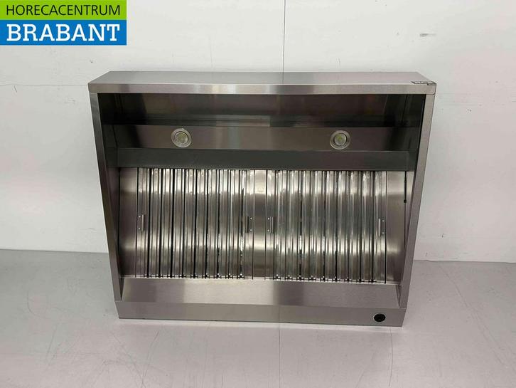 RVS Afzuigkap Dampkap met lamellen filters Premium-line 120, Elektronische apparatuur, Afzuigkappen, Nieuw, Ophalen of Verzenden