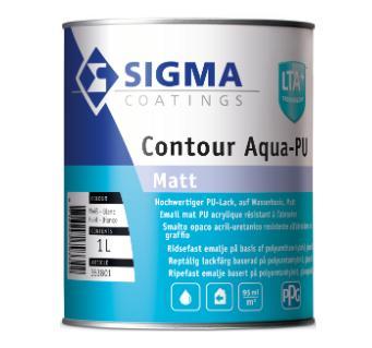 Sigma Contour Aqua Matt / Sigma Watergedragen Houtlak Matt, Doe-het-zelf en Bouw, Verf, Beits en Lak, Nieuw, Verzenden