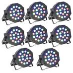 Party Light 8x Party-par181 DMX Gestuurde Led PAR, Nieuw