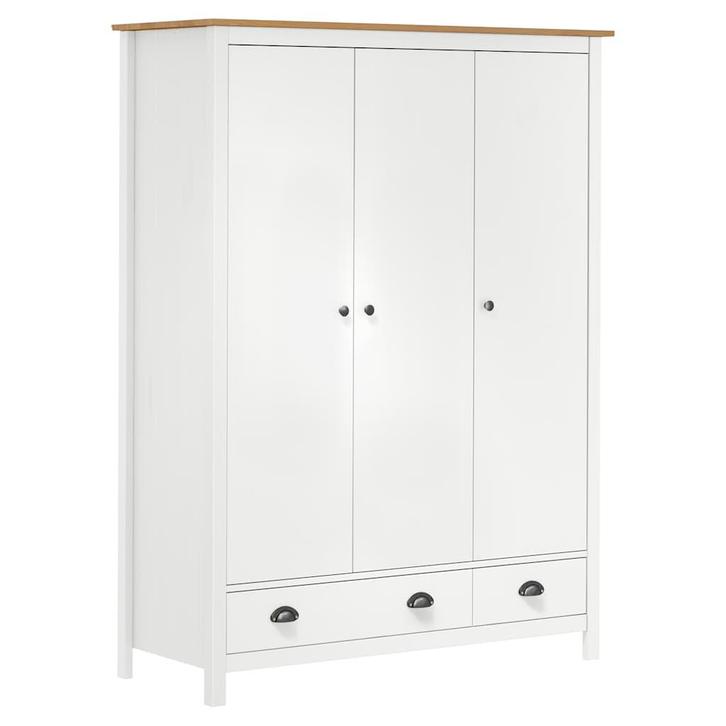 Witte Kledingkast | OP = OP | 55% Voordeel!, Huis en Inrichting, Kasten | Kleerkasten, 50 tot 75 cm, Nieuw, Grenenhout, 150 tot 200 cm