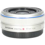 Olympus M.Zuiko Digital 17mm f/2.8 Pancake - Zilver CM5491, Ophalen of Verzenden, Gebruikt, Overige typen