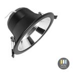 LED Downlighter Tri-Color 12W Ø14cm Zwart, Huis en Inrichting, Lampen | Overige, Nieuw, Trendy verlichting, Verzenden