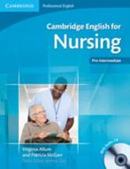 Cambridge English for Nursing Pre-intermediate Students Boo, Livres, Verzenden, Virginia Allum