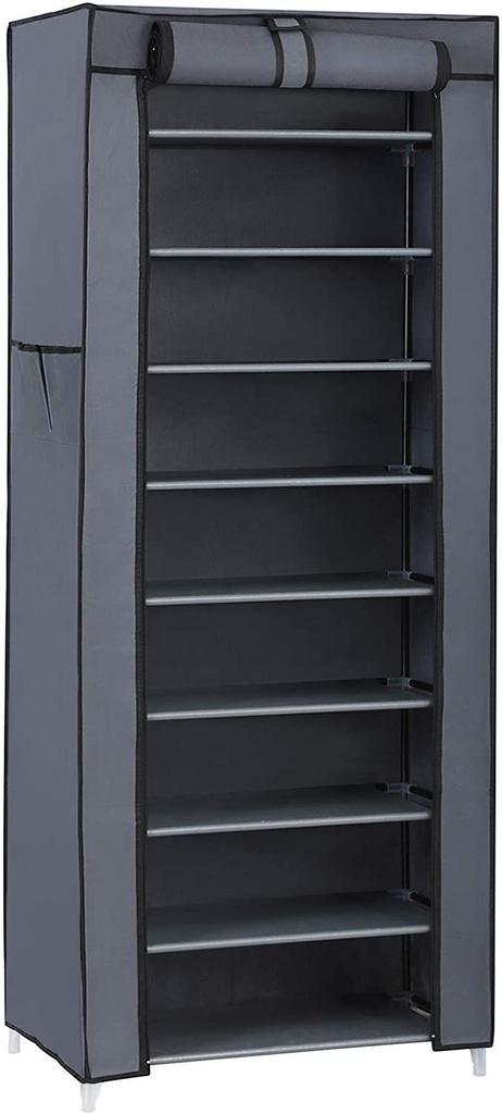 Schoenenrek - Stofdichte planken - Grijs, Huis en Inrichting, Kasten | Schoenenkasten, Nieuw, Ophalen of Verzenden