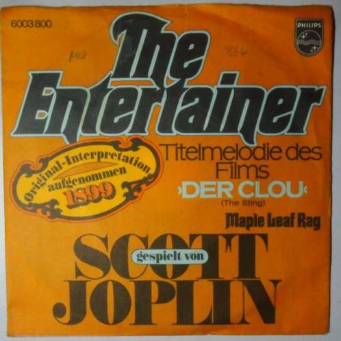Scott Joplin - The Entertainer / Maple Leaf Rag - Single, Cd's en Dvd's, Vinyl Singles, Single, Gebruikt, 7 inch, Pop