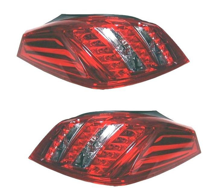 FEUX ARRIÈRE POUR PEUGEOT 508 11-14 BERLINE LED BLANC ROUGE, Auto-onderdelen, Verlichting, Verzenden