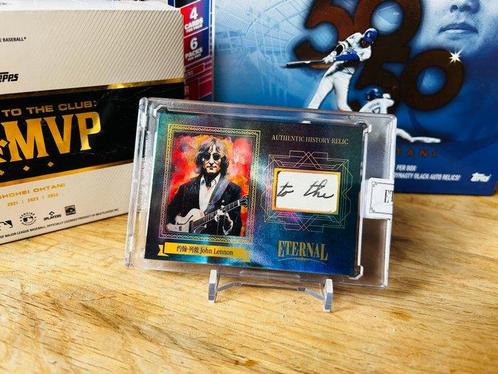 John Lennon (The Beatles) / Handwritten Patch Trading Card /, Verzamelen, Overige Verzamelen