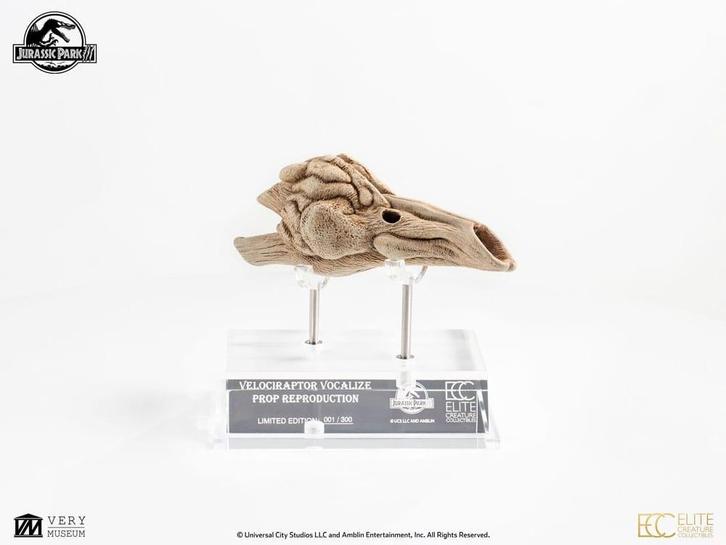 Jurassic Park III Prop Replica 1/1 Velociraptor Resonance Ch, Verzamelen, Film en Tv, Ophalen of Verzenden