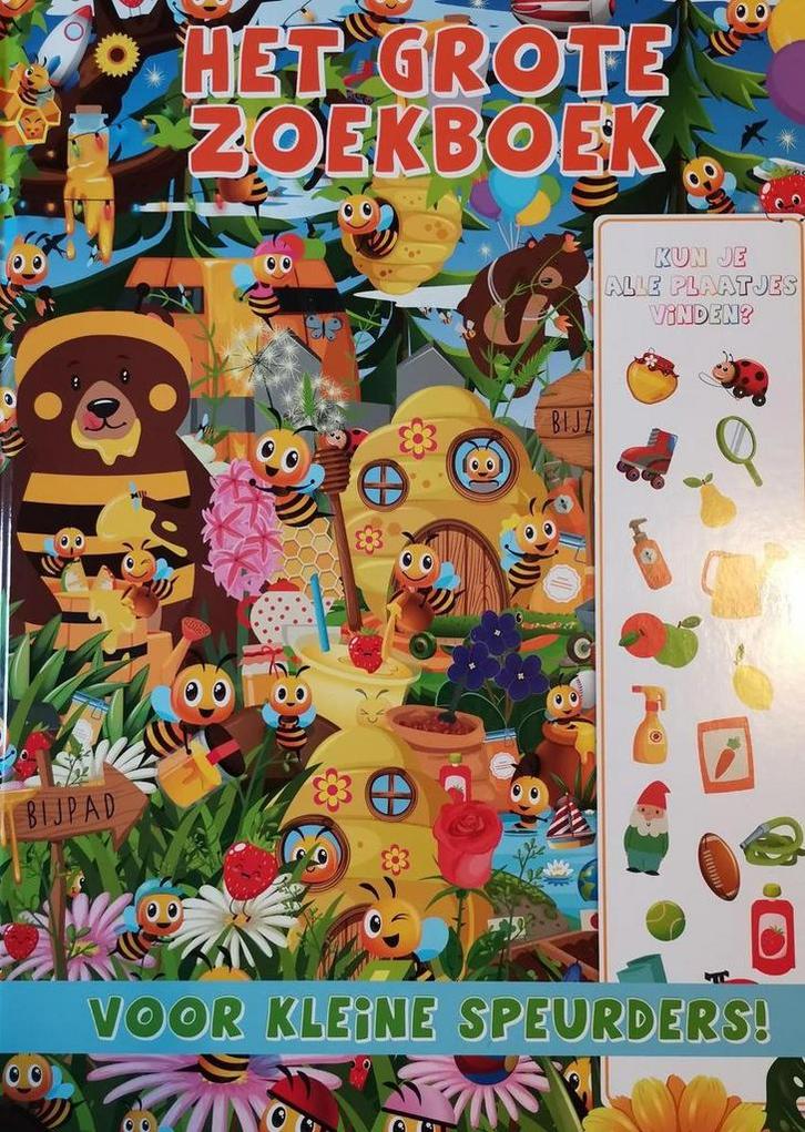 Het Grote Zoekboek voor kleine speurders! XL formaat: 38x28, Boeken, Literatuur, Gelezen, Verzenden