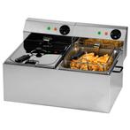 Friteuse | PROFRI | Elektrisch | 6+6L | 70°C/180°C | 6.5kW, Zakelijke goederen, Verzenden, Nieuw in verpakking