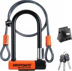 Kryptonite Evolution Mini-7 Beugelslot met Kabel – Fiets –, Fietsen en Brommers, Verzenden, Nieuw, Onbekend