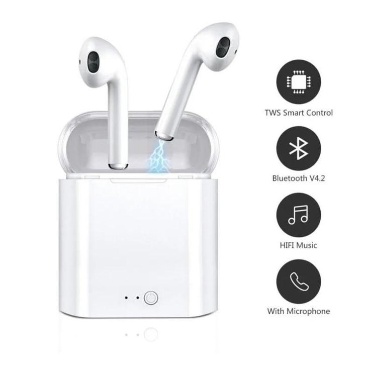 Bluetooth in-ear oortjes in ear oordopjes i7s *3 kleuren* +, Audio, Tv en Foto, Hoofdtelefoons, Nieuw, Verzenden