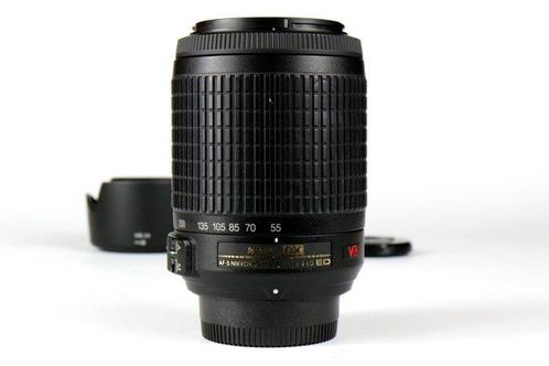 Nikon AF-S 55-200mm f/4-5.6G ED VR IF DX tele zoomlens met, Audio, Tv en Foto, Fotocamera's Analoog