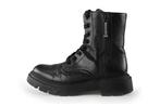 Tommy Hilfiger Veterboots in maat 38 Zwart | 5% extra, Kleding | Dames, Schoenen, Verzenden, Zwart, Overige typen, Zo goed als nieuw