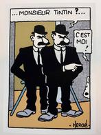 Tintin - 1 Clair Obscur zeefdruk - 60 jaar jubileum - Les, Nieuw