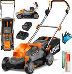 MASKO® Elektrische grasmaaier - Grastrimmer - 37cm - Grijs •, Verzenden, Nieuw