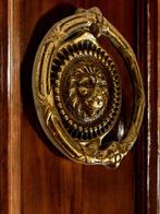 Antiek Deurklink - XL Lion door knocker - 1850-1900