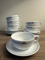Ontbijtservies - Porselein - Zes KLM Business Class