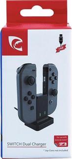 Piranha Switch Dual Charger (Nintendo Switch nieuw), Consoles de jeu & Jeux vidéo, Jeux | Autre, Ophalen of Verzenden