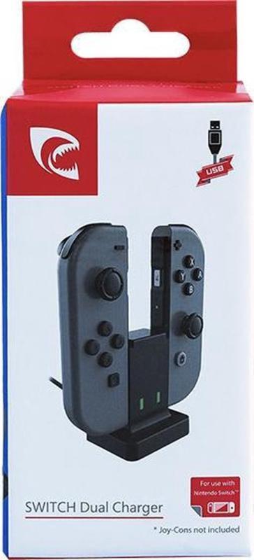 Piranha Switch Dual Charger (Nintendo Switch nieuw), Consoles de jeu & Jeux vidéo, Jeux | Autre, Enlèvement ou Envoi