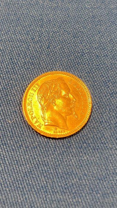 Frankrijk. Napoléon III. 20 Francs 1864-BB, Strasbourg, Postzegels en Munten, Munten | Europa | Euromunten