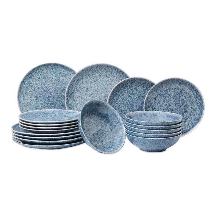Service de table Feather - bleu clair - 18 pièces | 6, Maison & Meubles, Accessoires pour la Maison | Autre, Neuf, Envoi