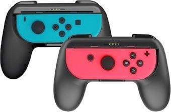 Controller Grip Houder Set geschikt voor Nintendo Switch..., Games en Spelcomputers, Spelcomputers | Nintendo Switch, Zo goed als nieuw