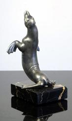 Louis Albert Carvin - Boekensteunen - Marmer, Zinklegering, Antiek en Kunst
