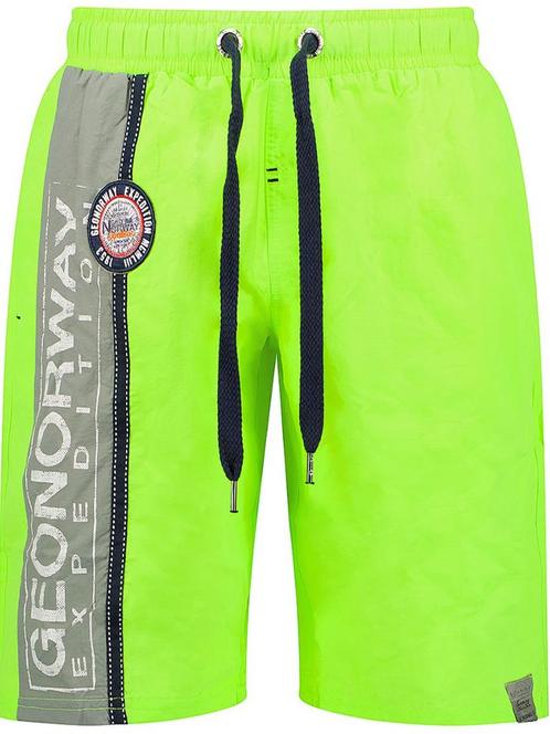 Geographical Norway Zwembroek Qweenishi Lemon Green, Kleding | Heren, Broeken en Pantalons, Verzenden