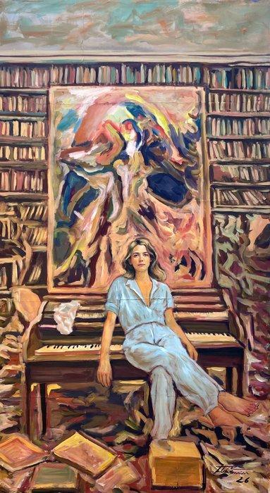 Cosmin Marian Guta (1994) - “Woolf” - XL, Antiek en Kunst, Kunst | Schilderijen | Modern