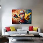 Canvas Fit - Alberto Ricardo - Ash y Pikachu: El Grito de la, Nieuw