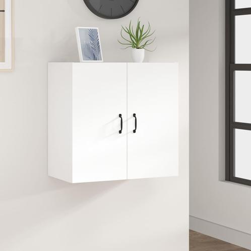 vidaXL Wandkast 60x31x60 cm bewerkt hout wit, Huis en Inrichting, Kasten | Overige, Nieuw, Verzenden