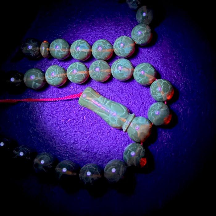 Baltisch amber tesbih gebedskralen rozenkrans, ronde bal 11, Antiek en Kunst, Curiosa en Brocante