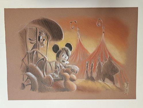 Mottura, Paolo - 1 Original colour drawing - Mickey Mouse -, Livres, BD