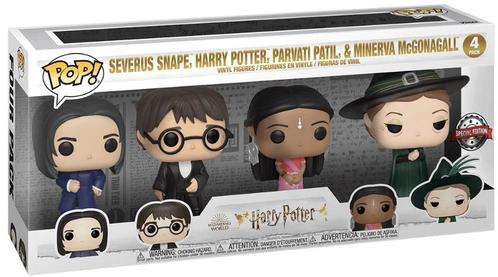 Harry Potter POP! Movies Vinyl Figure 4-Pack Yule Ball 9 cm, Collections, Harry Potter, Enlèvement ou Envoi