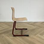 Woodmark schoolstoel zithoogte 45 cm, rood - beuken, Huis en Inrichting, Stoelen, Gebruikt, Hout, Eén