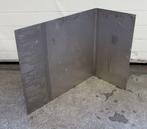 RVS L-vorm Plaat 58cm, Nieuw in verpakking