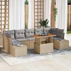 vidaXL 8-delige lounge set voor in de tuin met kussens in, Verzenden, Nieuw