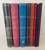 België - Accessoires - 9 lege insteekalbums in prima staat, Postzegels en Munten, Gestempeld