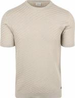 No-Excess Knitted T-Shirt Clay maat Maat 48/50 (M) Heren, Kleding | Heren, T-shirts, Nieuw, No Excess, Grijs, Verzenden