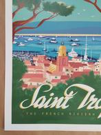 Véril - Travel Poster SAINT-TROPEZ  The French Riviera