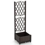 2dekans | Coast Plantenbak met Klimrek - Rotan - 40 x 40 x, Ophalen of Verzenden, Nieuw