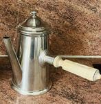 Pot à chocolat - métal argenté
